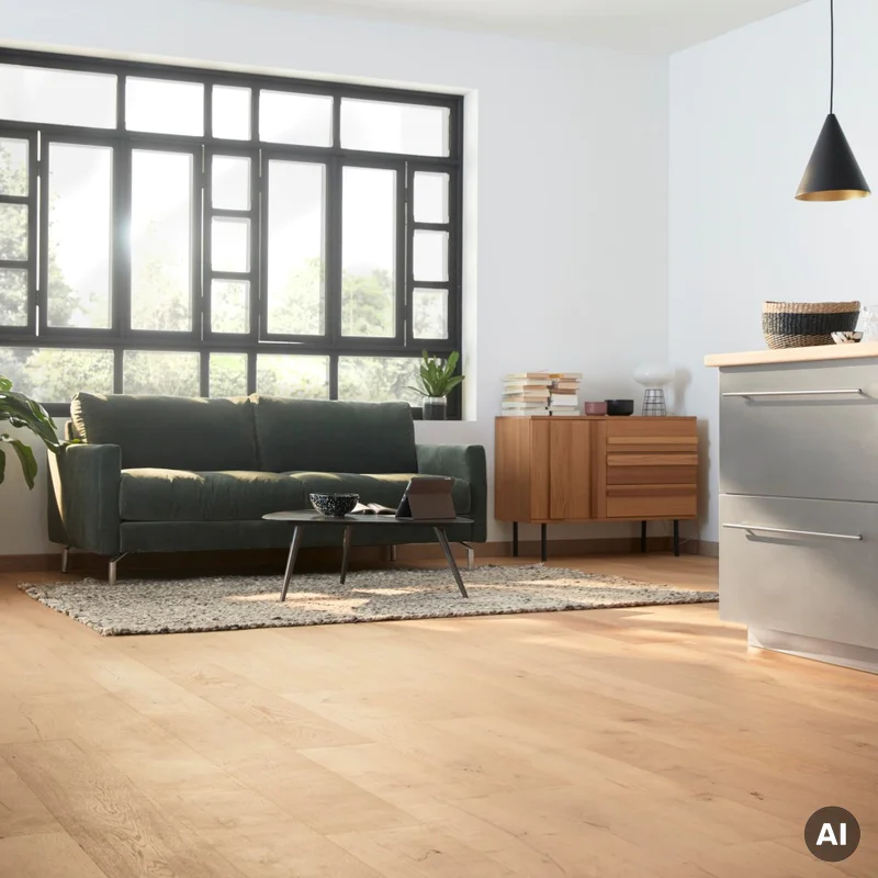 Podłoga Hybrydowa Stelvio Pure Oak 7 mm, STE-971-IB