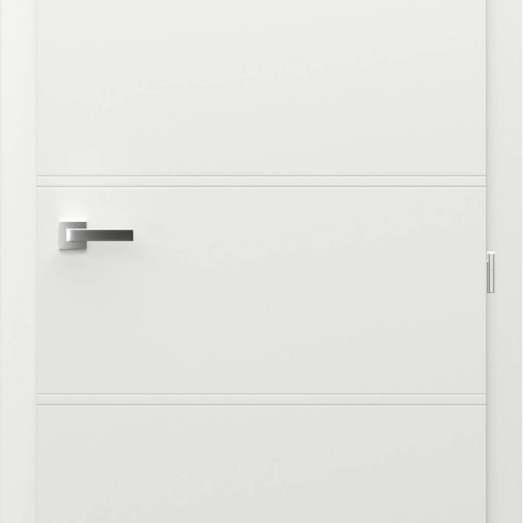 Komplet Drzwi + Ościeżnica Regulowana Porta Trim T prawe 80 przylgowe, TRIM SPXLT10P08LBI0SC30H000