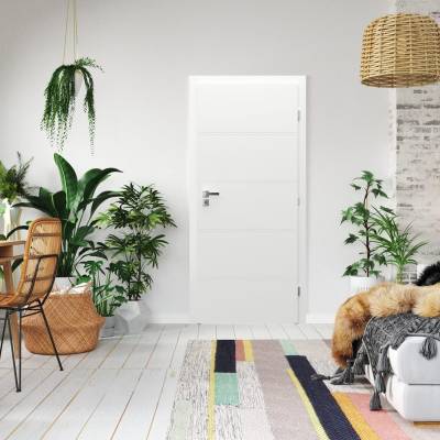 Komplet Drzwi + Ościeżnica Regulowana Porta Trim T prawe 80 przylgowe, TRIM SPXLT10P08LBI0SC30H000