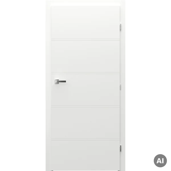 Komplet Drzwi + Ościeżnica Regulowana Porta Trim T prawe 7