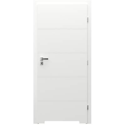 Komplet Drzwi + Ościeżnica Regulowana Porta Trim T prawe 70 przylgowe z podcięciem wentylacyjnym, TRIM SPXLT10P07LBIWSB30H000