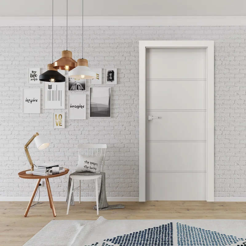 Komplet Drzwi + Ościeżnica Regulowana Porta Trim T lewe 80
