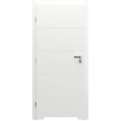 Komplet Drzwi + Ościeżnica Regulowana Porta Trim T lewe 80 przylgowe z podcięciem wentylacyjnym, TRIM SPXLT10L08LBIWSB30H000