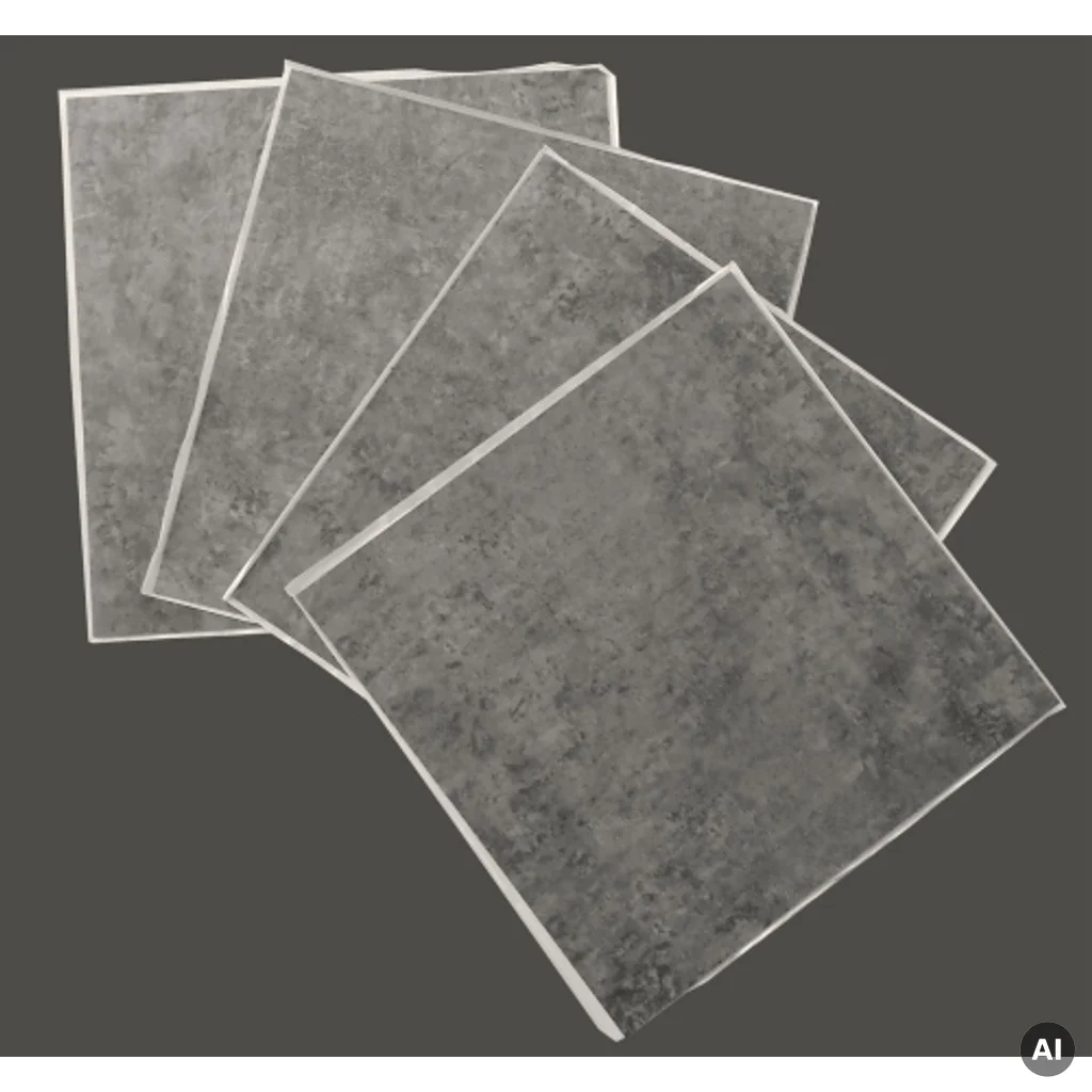 Panele winylowe samoprzylepne Beton Szary Millenium 1.8 mm, BZY603-6