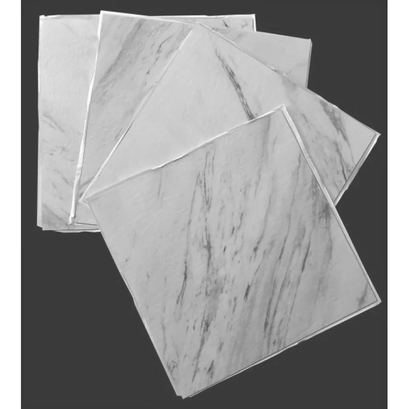 Panele Winylowe Samoprzylepne Marmur Biały Kamień BZY666-4