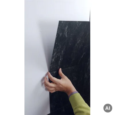 Panele Winylowe Samoprzylepne Kamień Łupek Czarny 1.8 mm, BZY616-6
