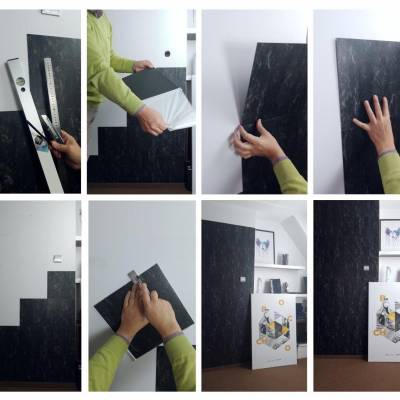 Panele Winylowe Samoprzylepne Granit Strzegomski BZY620-6 1.8 mm