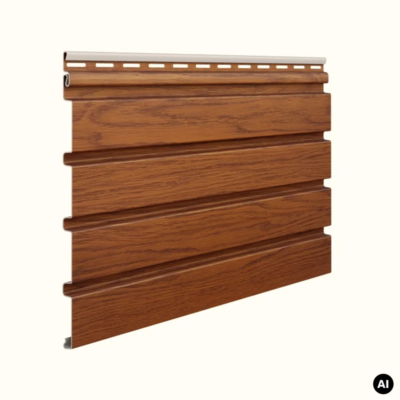 Panele zewnętrzne Fronto lamele Złoty Dąb 3028094
