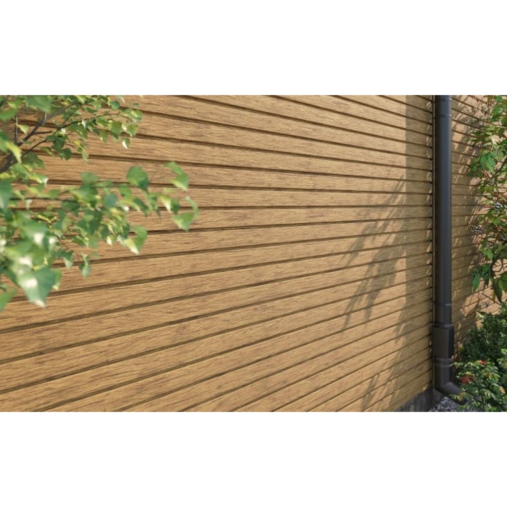 Panele zewnętrzne Fronto lamele Dąb Miodowy 3028097 Panele zewnętrzne Fronto lamele Dąb Miodowy 3028097