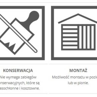 Panele zewnętrzne Fronto lamele Dąb Winchester 3028096