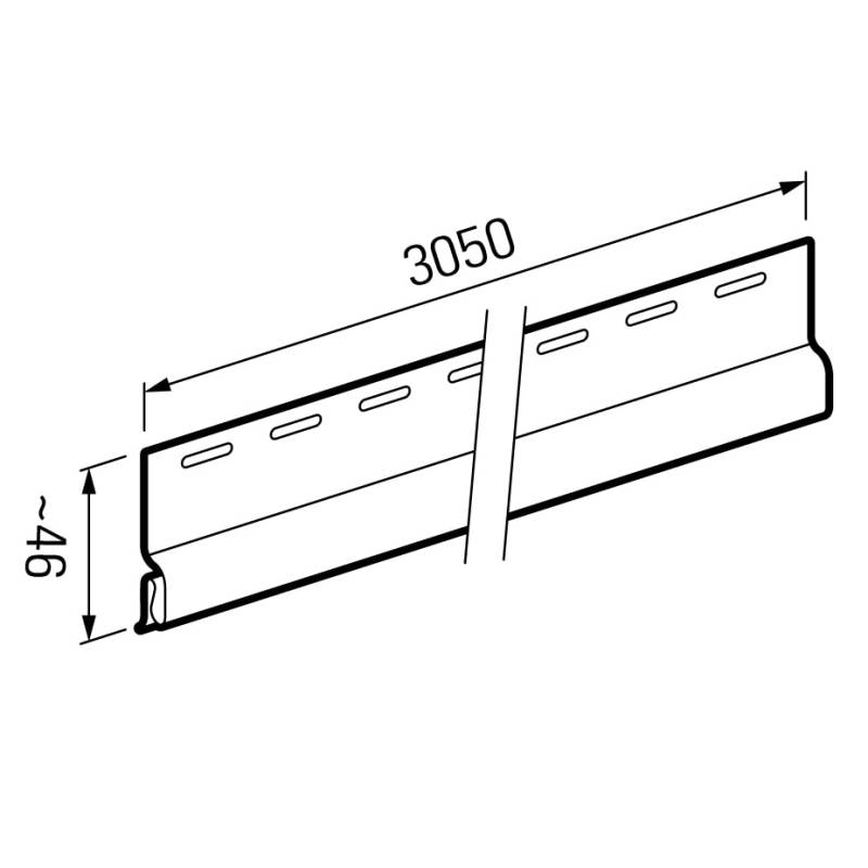 Panele zewnętrzne Listwa startowa SV-11 3008901