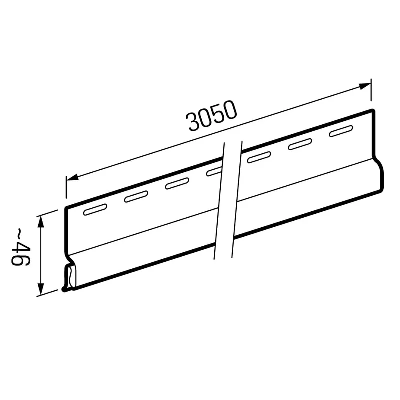 Panele zewnętrzne Listwa startowa SV-11 3008901 - 2