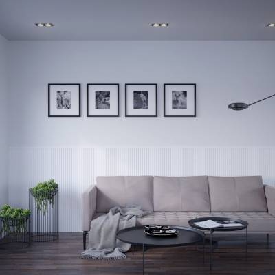 Lamele Białe matowe M 231