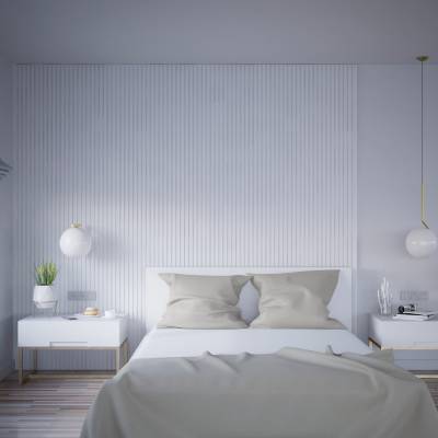 Lamele Białe matowe M 231