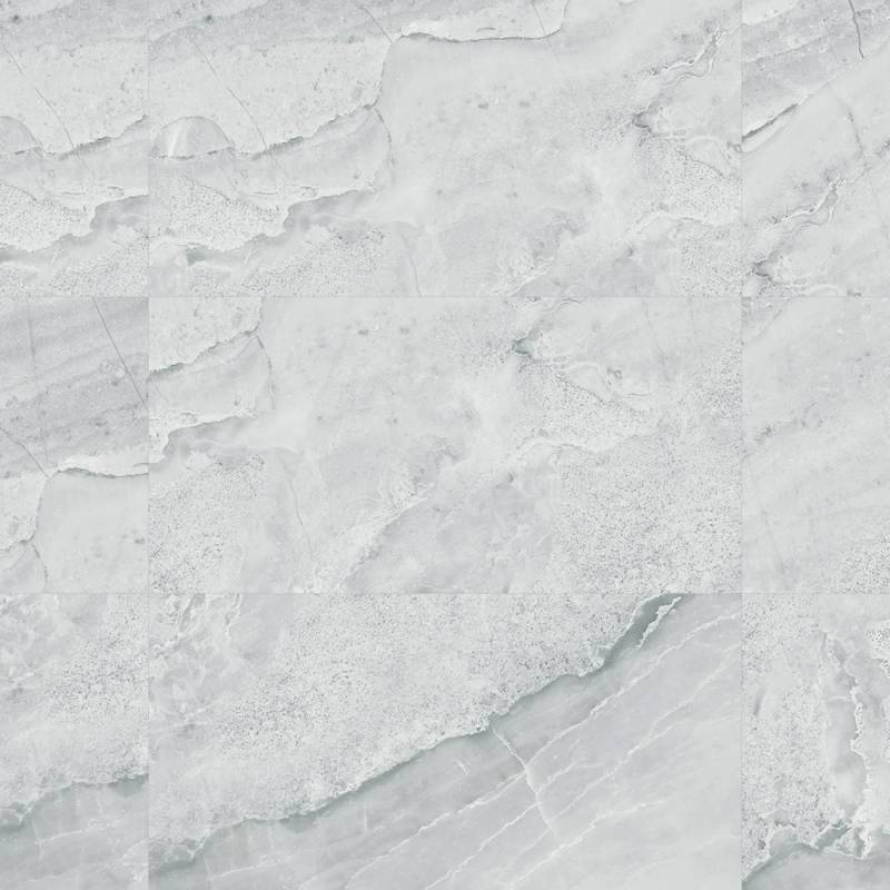 Panele ścienne Ash Grey 30x60 Marmur Kamień Szary Jasny Połysk 6053393