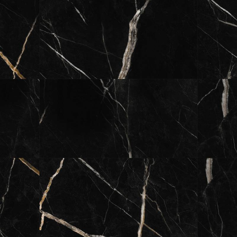 Panele ścienne Calacatta Black 30x60 Marmur Czarny Kamień Połysk 6053390