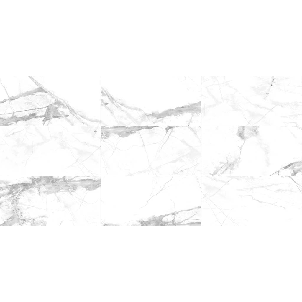 Panele ścienne Calacatta Snow 30x60 Marmur Biały Kamień Matowy 6055824