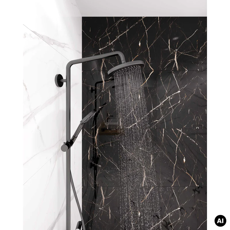 Panele ścienne Calacatta White 30x60 Marmur Biały Kamień
