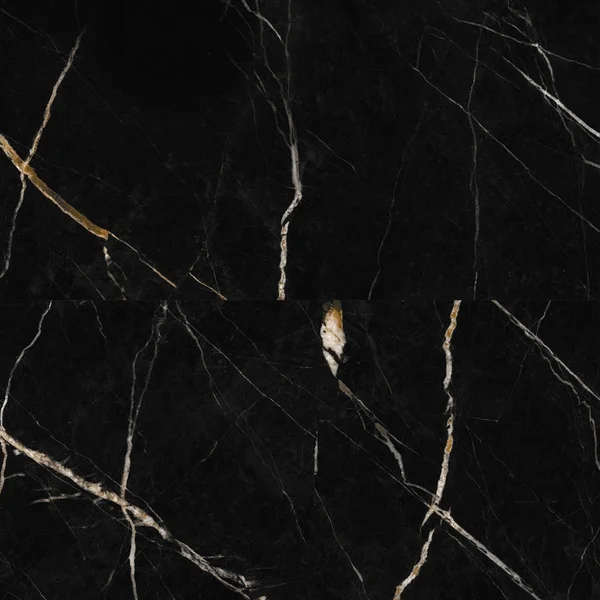 Panele ścienne Calacatta Black Marmur Czarny Złoty Połysk