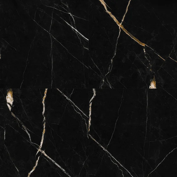 Panele ścienne Calacatta Black Marmur Czarny Złoty Połysk