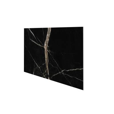 Panele ścienne Calacatta Black Marmur Czarny Złoty Połysk 120x60 6053395, 6053395