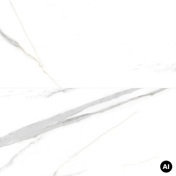 Panele ścienne Calacatta White Biały Marmur Połysk 120x60