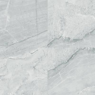 Panele ścienne Ash Grey Marmur Kamień Szary Jasny Połysk 120x60 6053398