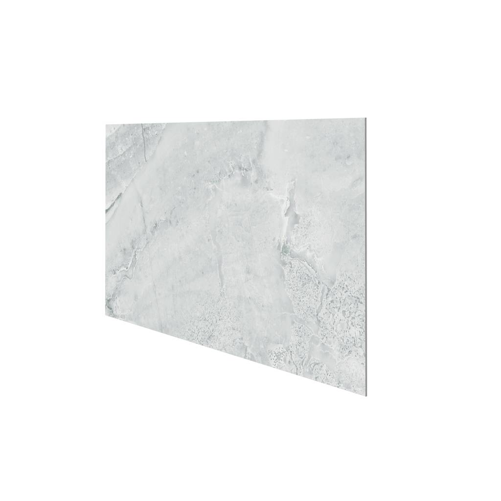 Panele ścienne Ash Grey Marmur Kamień Szary Jasny Połysk 120x60 6053398