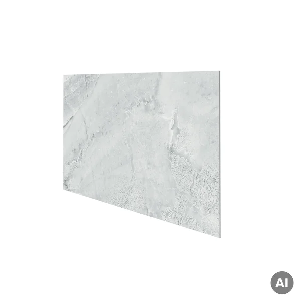 Panele ścienne Ash Grey Marmur Kamień Szary Jasny Połysk