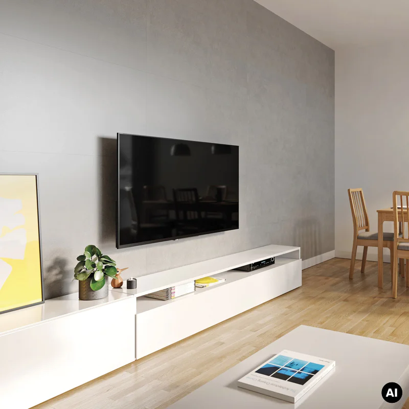 Panele ścienne Concrete Light Beton Matowy 120x60 6053396