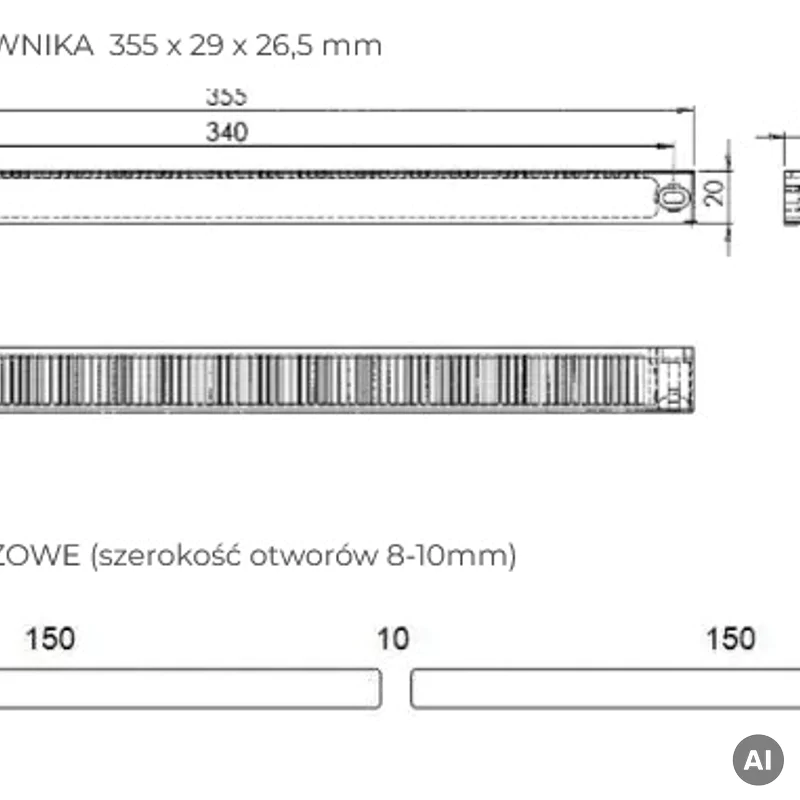 Nawiewnik Zefir Biały, NAW ZEFIR B - 3