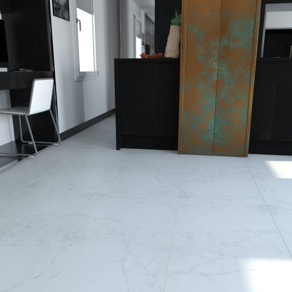 Panele Winylowe LVT Marmur Biały Kamień WM9602-1 EU Klasa 33 4.5 mm