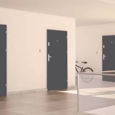 Próg stalowy do drzwi wejściowych DRE Enter, 5903727584554