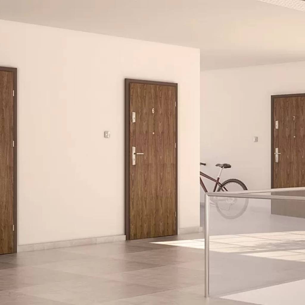 Drzwi Wejściowe Enter Lewe 80 cm Dąb Polski, 5902285886452