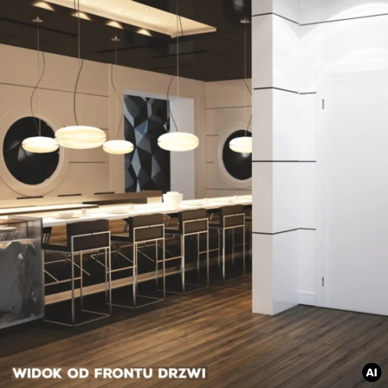 Drzwi Norma Decor 1 Lewe 70 cm Przylgowe , 100051757