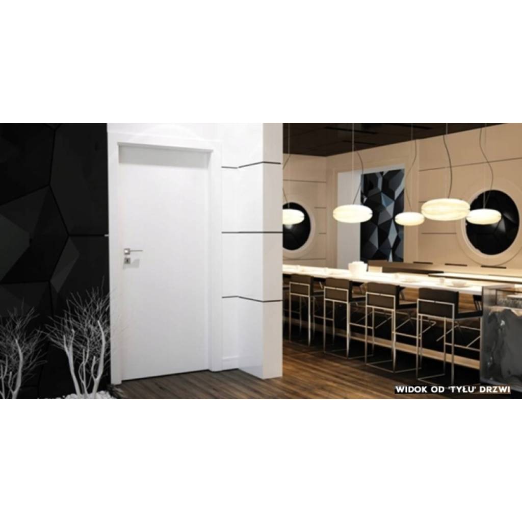Komplet drzwi + ościeżnica Norma Decor 1 Lewe 70 cm Przylgowe , 100051757