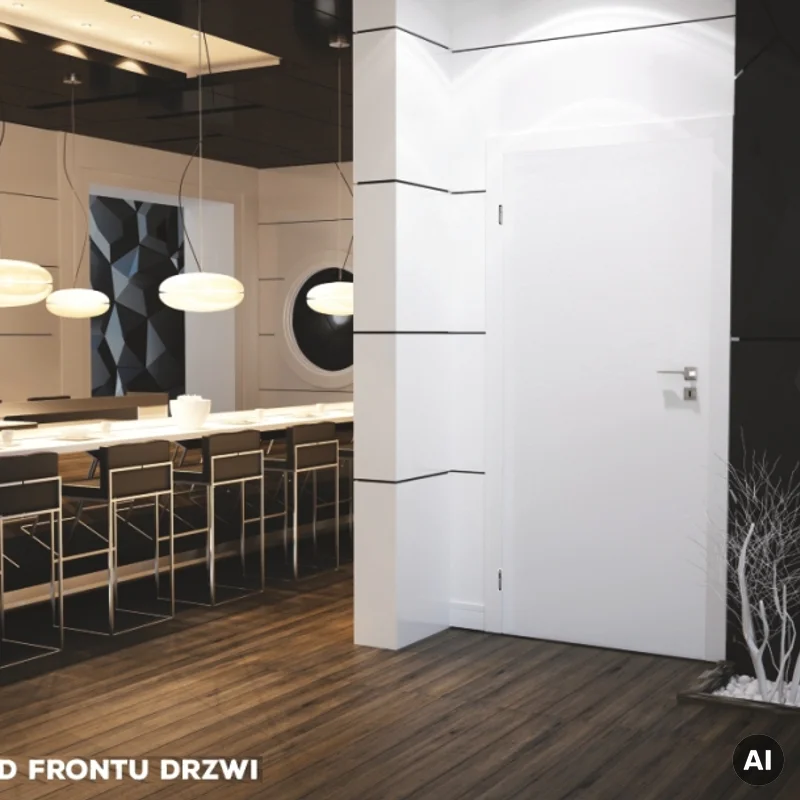 Drzwi Norma Decor 1 Lewe 80 cm Przylgowe , 100051764