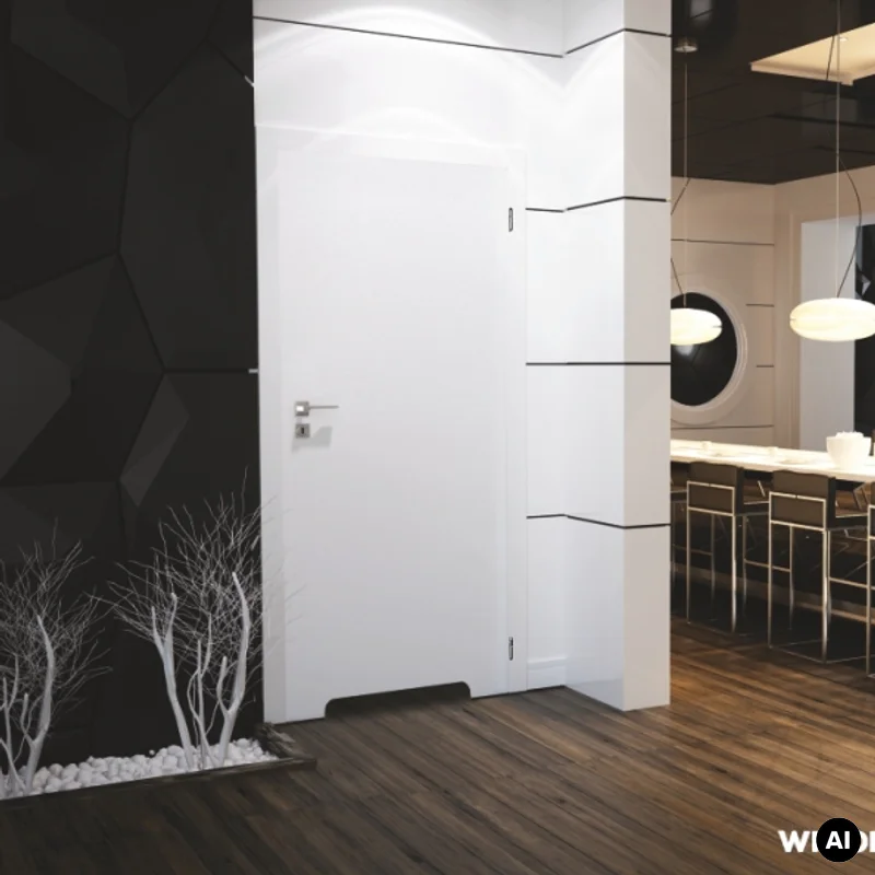 Drzwi Norma Decor 1 Prawe 70 cm Przylgowe z podcięciem went