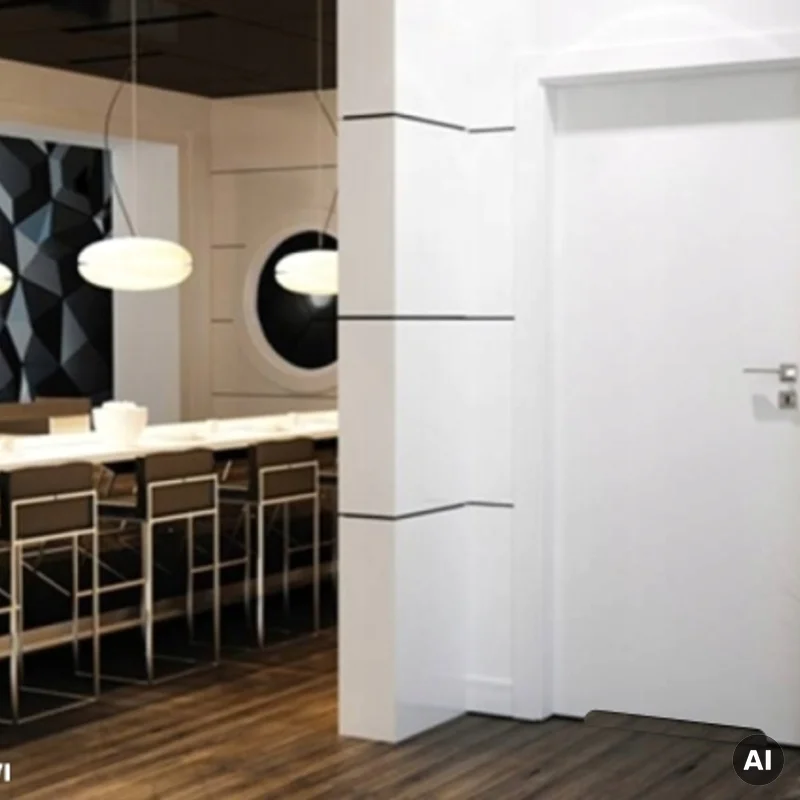 Drzwi Norma Decor 1 Prawe 70 cm Przylgowe z podcięciem went