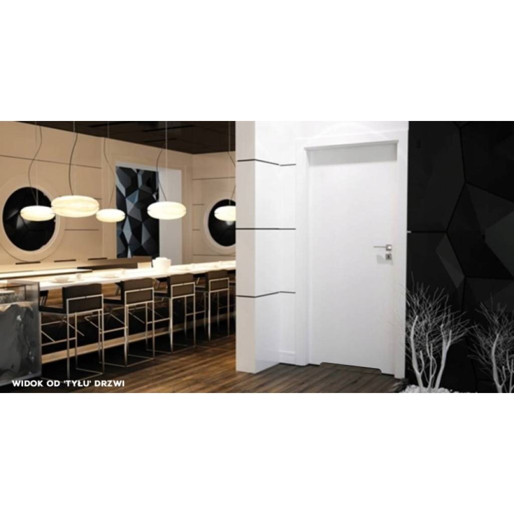 Komplet drzwi + ościeżnica Norma Decor 1 Prawe 70 cm Przylgowe z podcięciem wentylacyjnym, 100054326