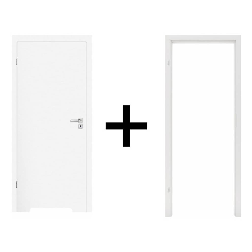 Komplet drzwi + ościeżnica Norma Decor 1 Lewe 80 cm Przylgowe z podcięciem wentylacyjnym, 100054344