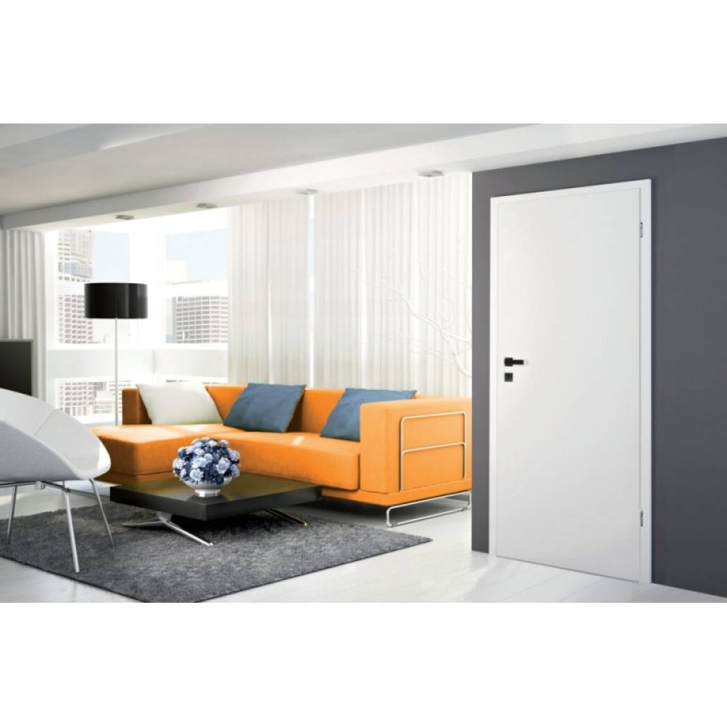 Komplet drzwi + ościeżnica Norma Decor 1 Prawe 80 cm Przylgowe , 100051760