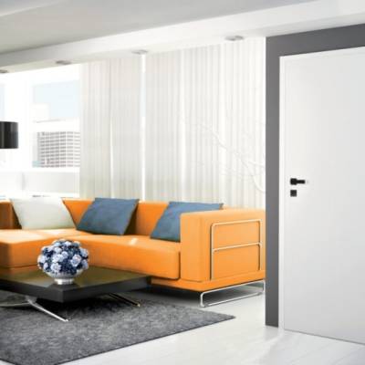 Komplet drzwi + ościeżnica Norma Decor 1 Prawe 80 cm Przylgowe , 100051760