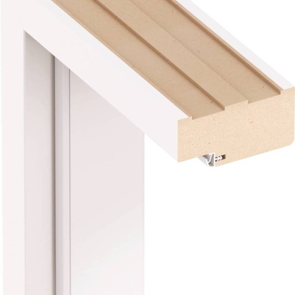 Komplet drzwi + ościeżnica Norma Decor 1 Prawe 80 cm Przylgowe , 100051760