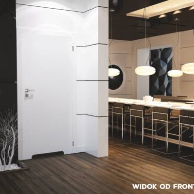 Komplet drzwi + ościeżnica Komplet drzwi + ościeżnica Norma Decor 1 Prawe 80 cm Przylgowe z podcięciem wentylacyjnym
