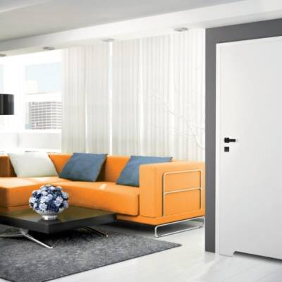 Komplet drzwi + ościeżnica Komplet drzwi + ościeżnica Norma Decor 1 Prawe 80 cm Przylgowe z podcięciem wentylacyjnym