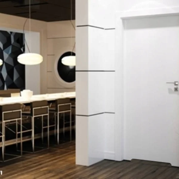 Drzwi Norma Decor 1 Prawe 80 cm Przylgowe z podcięciem went