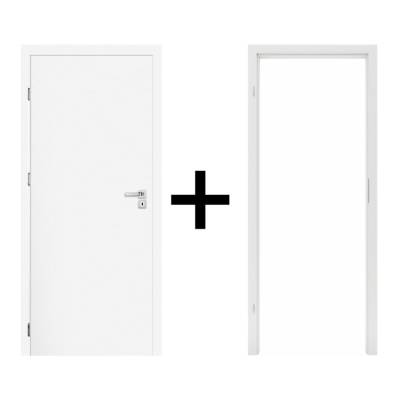 Komplet drzwi + ościeżnica Norma Decor 1 Lewe 90 cm Przylgowe, 100038380