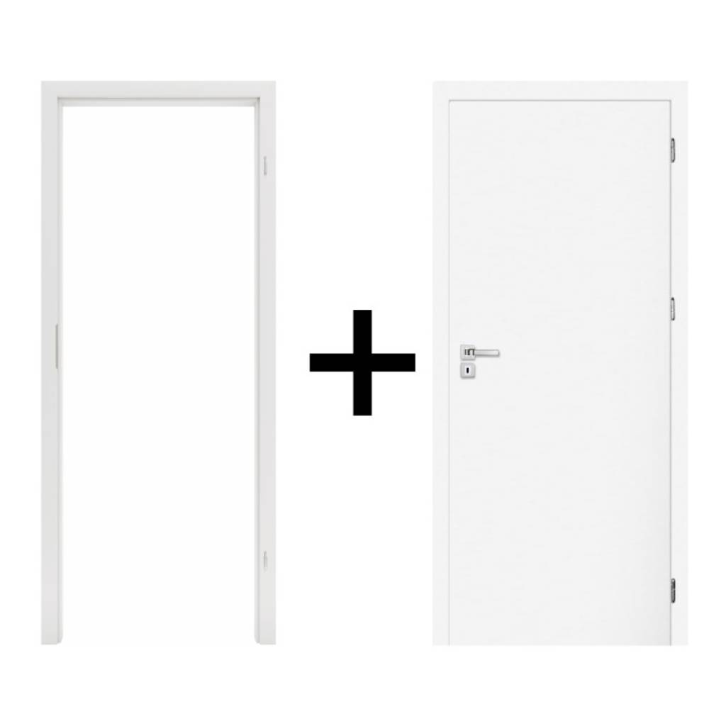 Komplet drzwi + ościeżnica Norma Decor 1 Prawe 90 cm Przylgowe , 100054310