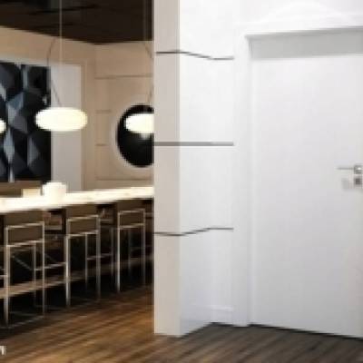 Komplet drzwi + ościeżnica Norma Decor 1 Prawe 90 cm Przylgowe , 100054310